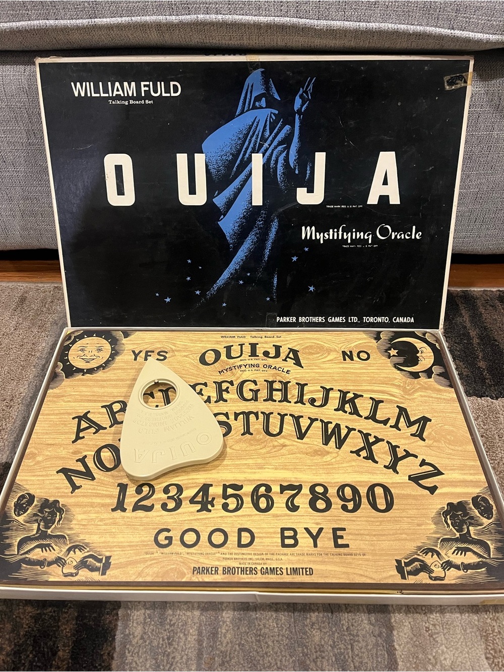🔮Vintage 1960’s👻- William Fuld Mystifying Oracle - The Original OUIJA Board